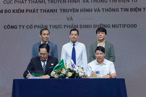 Nutifood và Cục Phát thanh, Truyền hình và Thông tin điện tử hợp tác chiến lược phát triển nguồn nhân lực số